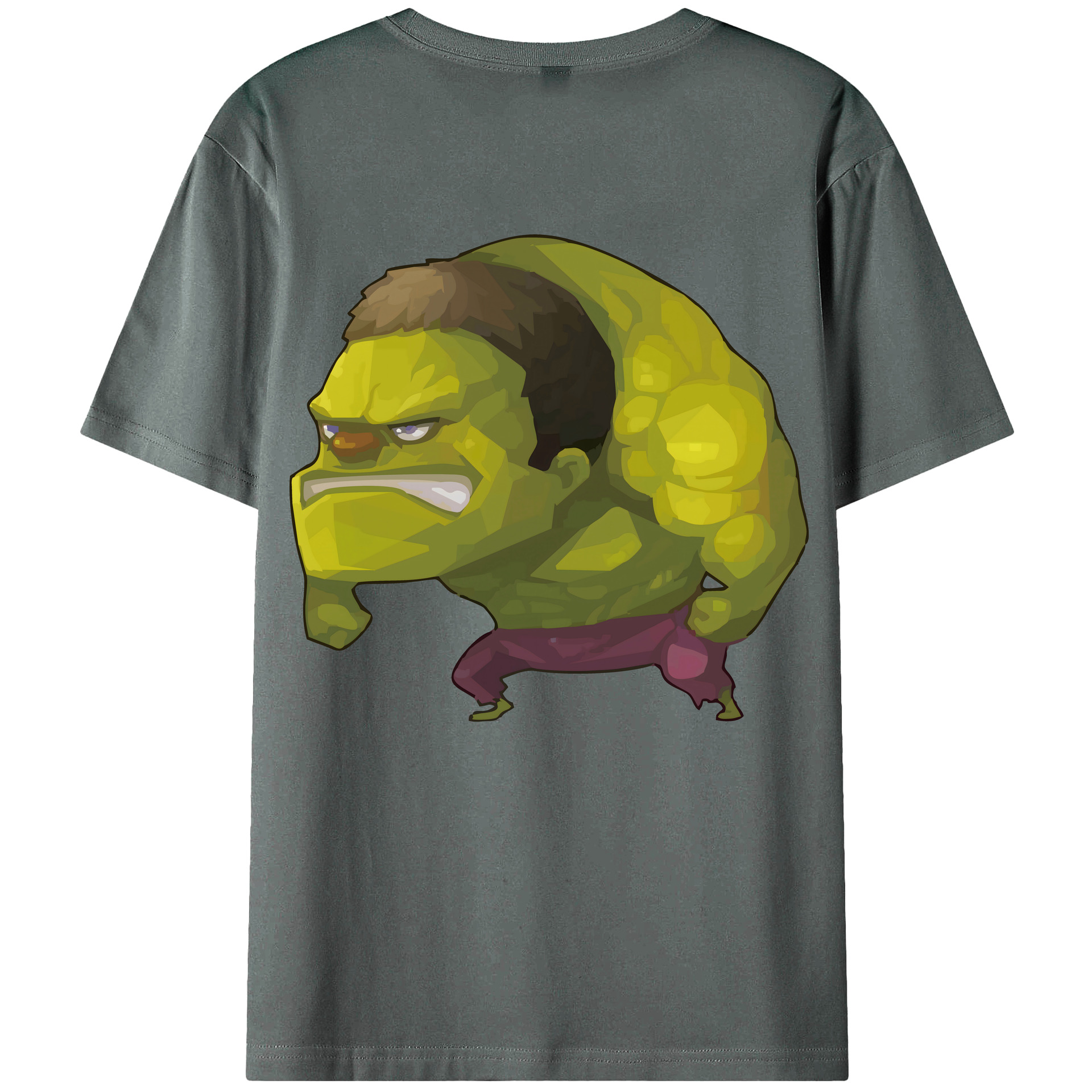 （画像用） アベンジャーズ The Avengers 綿100％ メンズ半袖Tシャツ（バックプリント） 通気性